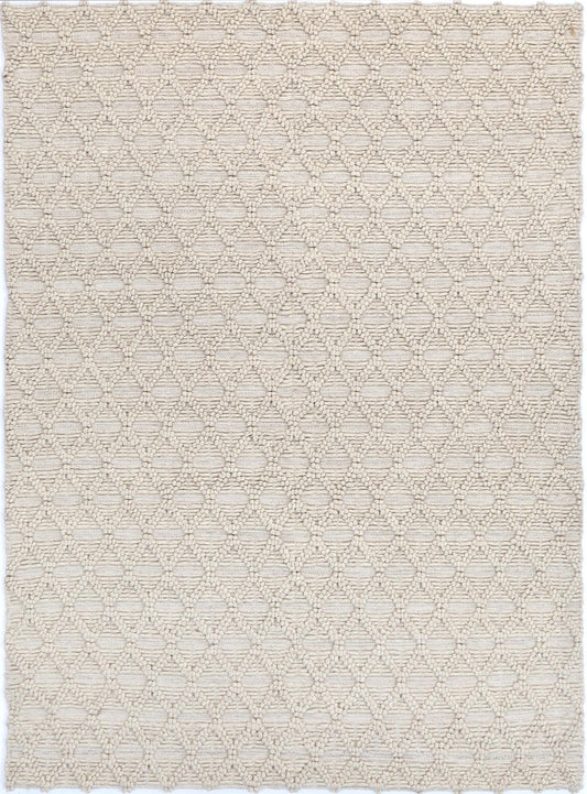 Himalaya Mosaic Tribal Natural Wool Rug