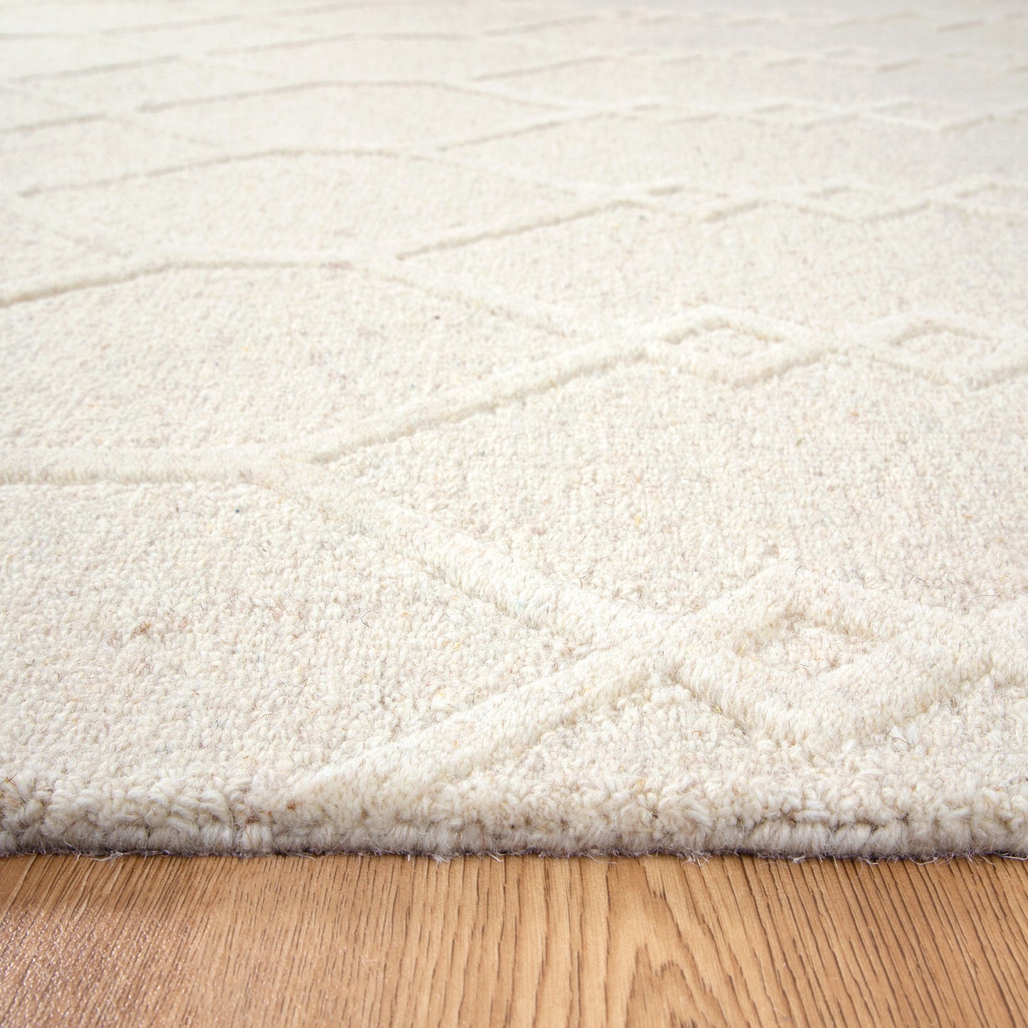 Les Nomades Senso Cream Wool Rug