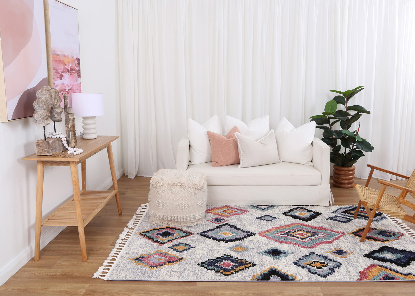 Moda Peggy Multi Tribal Rug