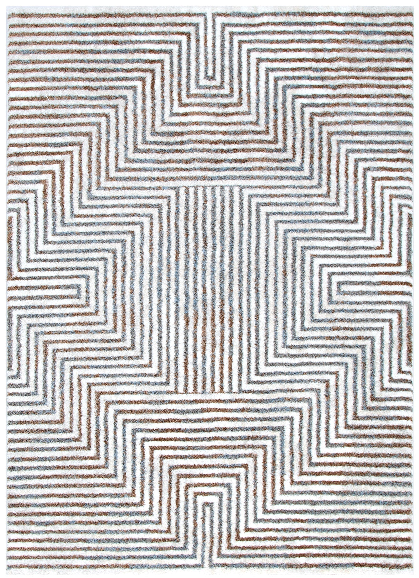 Grace Geometric Polyester Rug