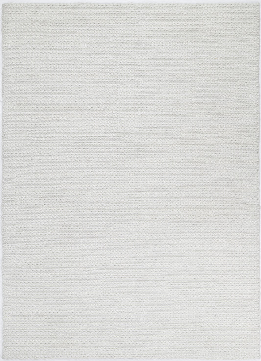 Harlow Cue White Wool Blend Rug