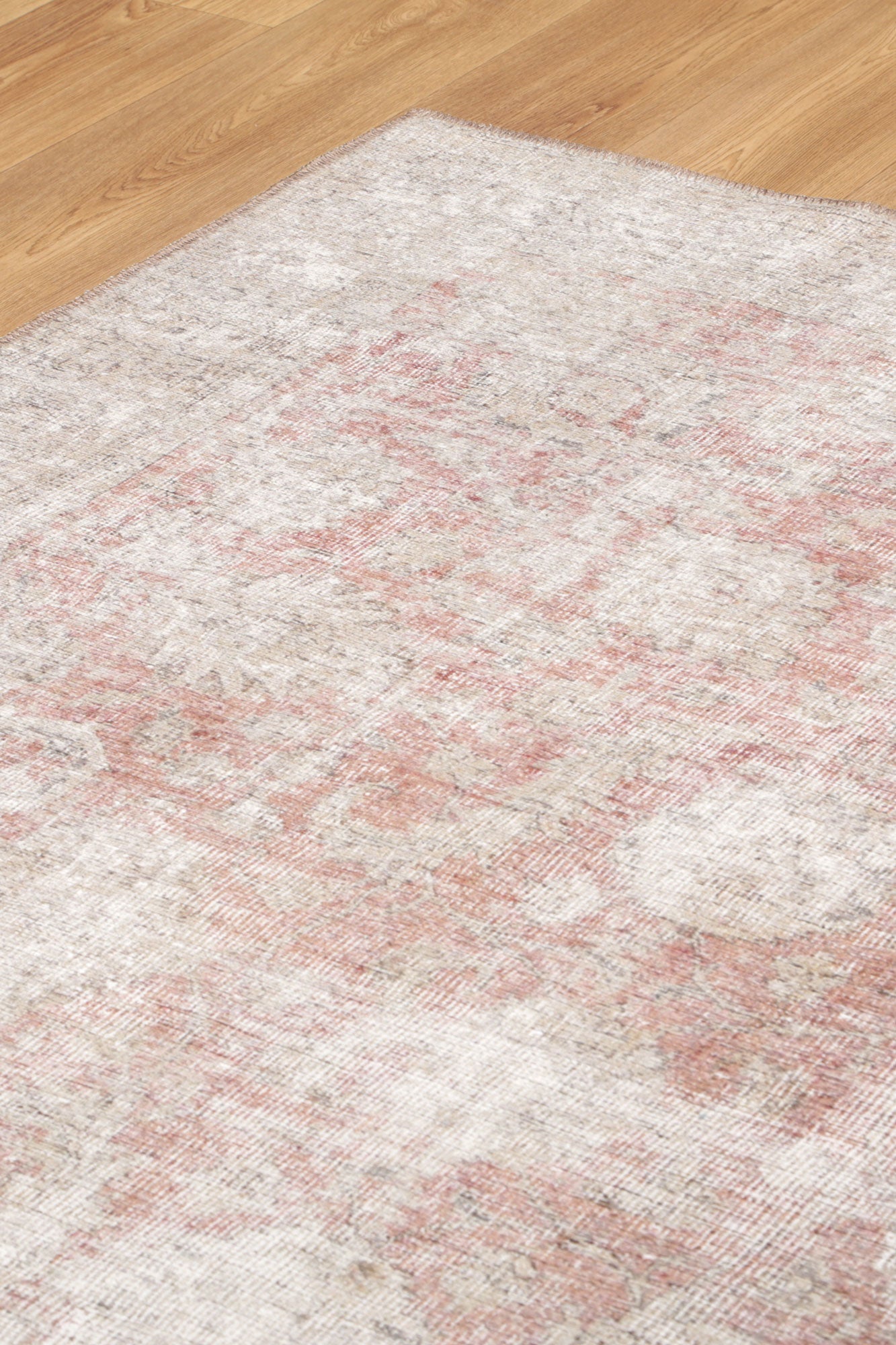 Home Culture Carmella Blush Machine Washable Rug