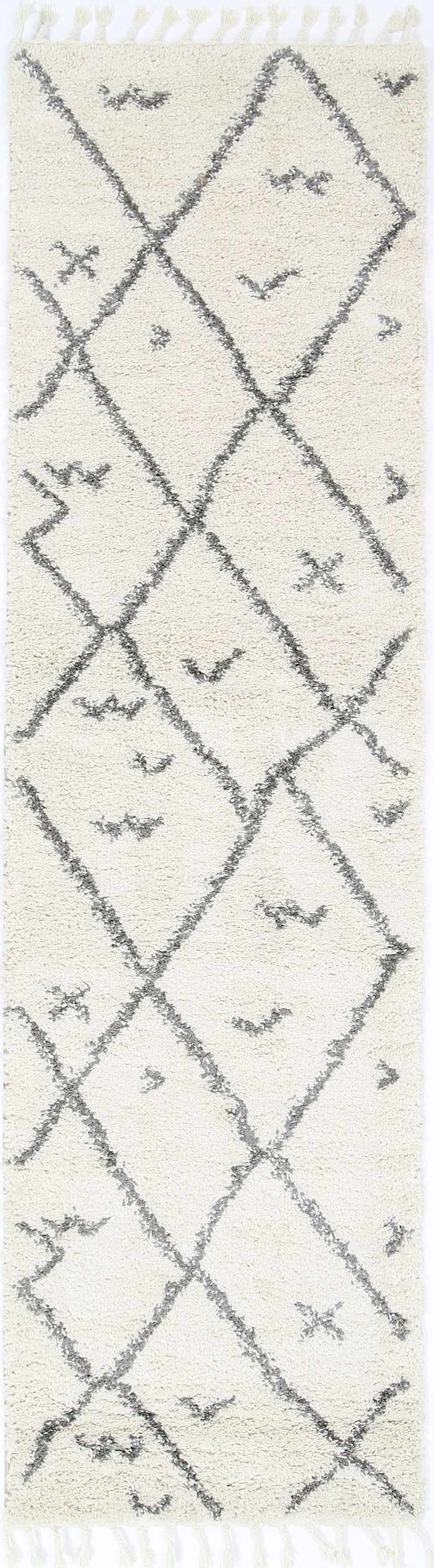 Kasbah Mizzie Tribal Cream Grey Rug