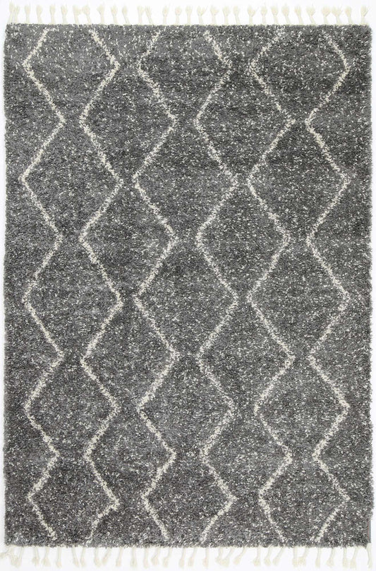 Kasbah Levi Fleck Tribal Grey Rug