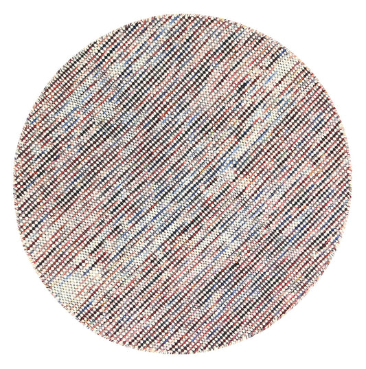 Nordic Multi Reversible Wool Round Rug